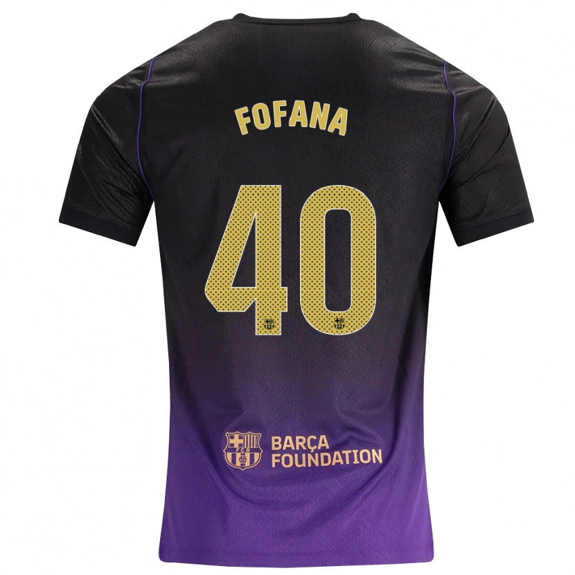 Danxen Damen Nuhu Fofana #40 Lila Gelb Schwarz Auswärtstrikot Trikot 2026/27 T-Shirt Schweiz