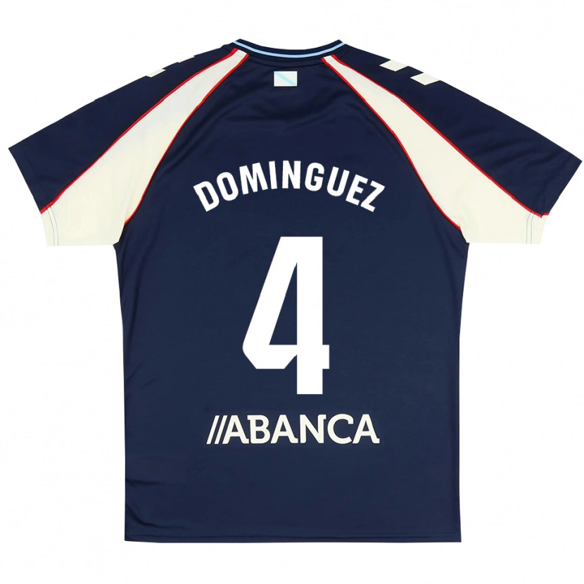 Danxen Damen Javi Domínguez #4 Königsblau Rot Weiß Auswärtstrikot Trikot 2026/27 T-Shirt Schweiz