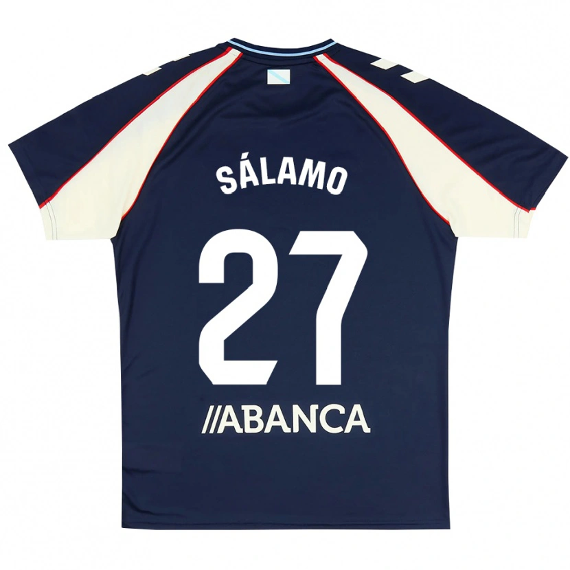 Danxen Damen Jorge Sálamo #27 Königsblau Rot Weiß Auswärtstrikot Trikot 2026/27 T-Shirt Schweiz
