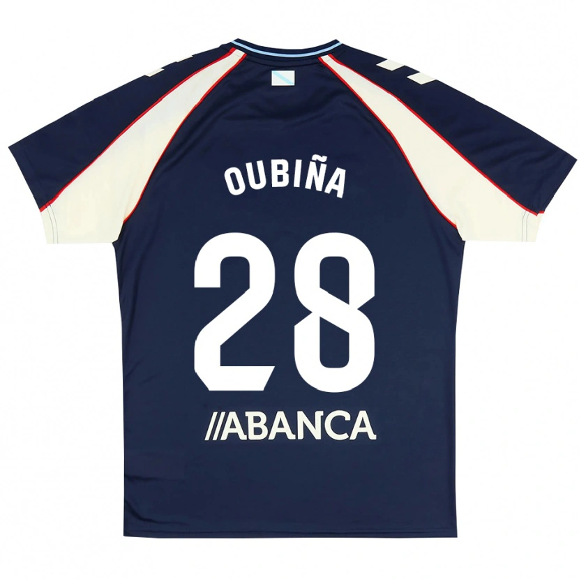 Danxen Damen Jimena Oubiña #28 Königsblau Rot Weiß Auswärtstrikot Trikot 2026/27 T-Shirt Schweiz