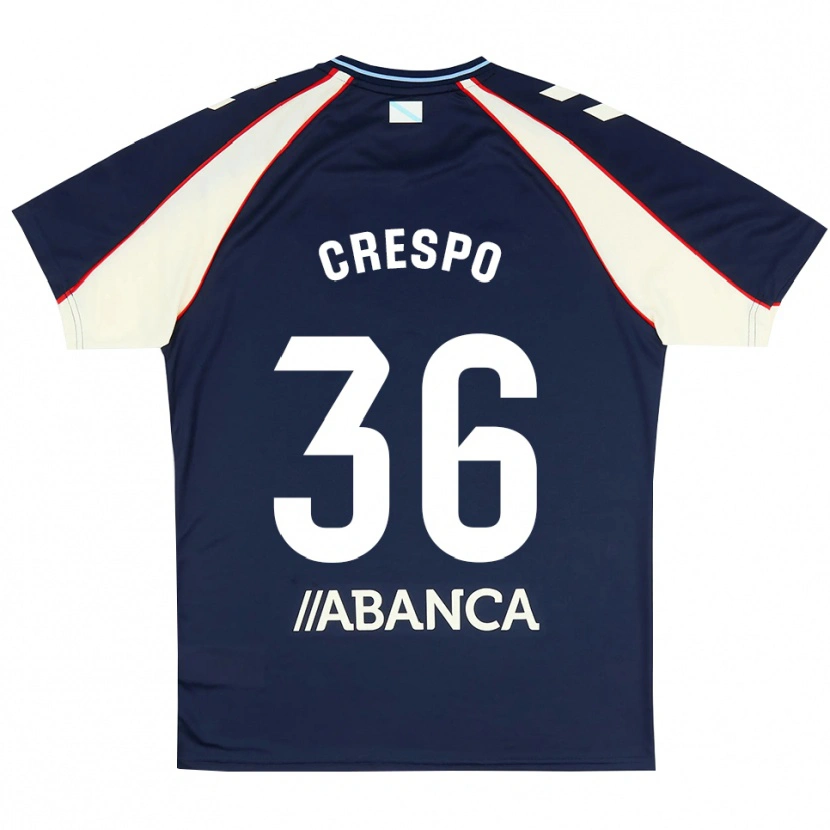 Danxen Damen Yoel Crespo #36 Königsblau Rot Weiß Auswärtstrikot Trikot 2026/27 T-Shirt Schweiz