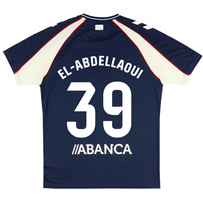 Danxen Damen Jones El-Abdellaoui #39 Königsblau Rot Weiß Auswärtstrikot Trikot 2026/27 T-Shirt Schweiz