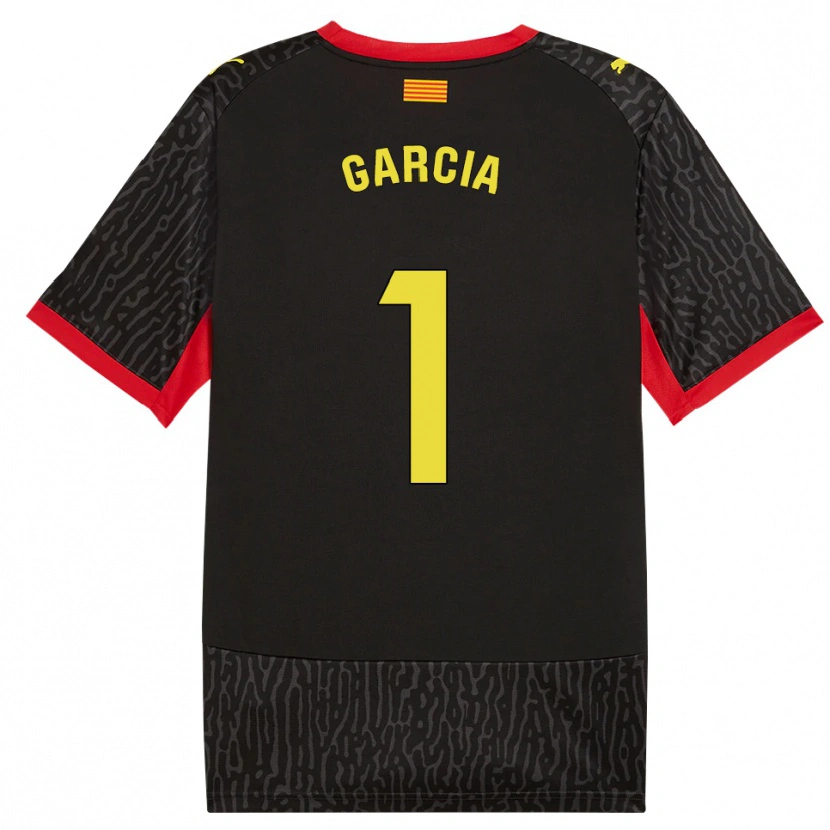 Danxen Damen Lucas García #1 Schwarz Gelb Rot Auswärtstrikot Trikot 2026/27 T-Shirt Schweiz