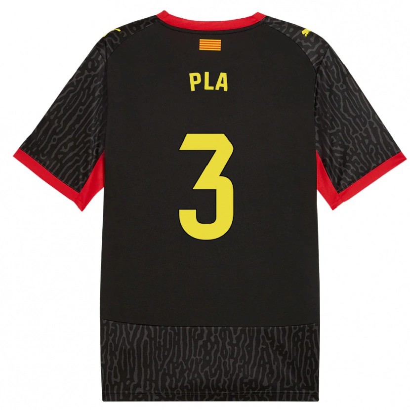 Danxen Damen Marta Pla #3 Schwarz Gelb Rot Auswärtstrikot Trikot 2026/27 T-Shirt Schweiz