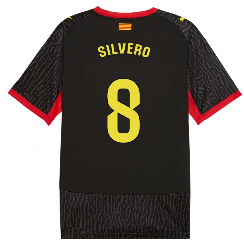 Danxen Damen Pol Silvero #8 Schwarz Gelb Rot Auswärtstrikot Trikot 2026/27 T-Shirt Schweiz