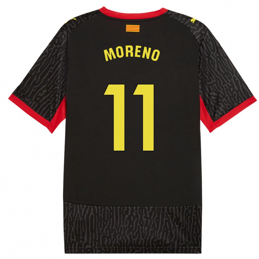 Danxen Damen Álex Moreno #11 Schwarz Gelb Rot Auswärtstrikot Trikot 2026/27 T-Shirt Schweiz