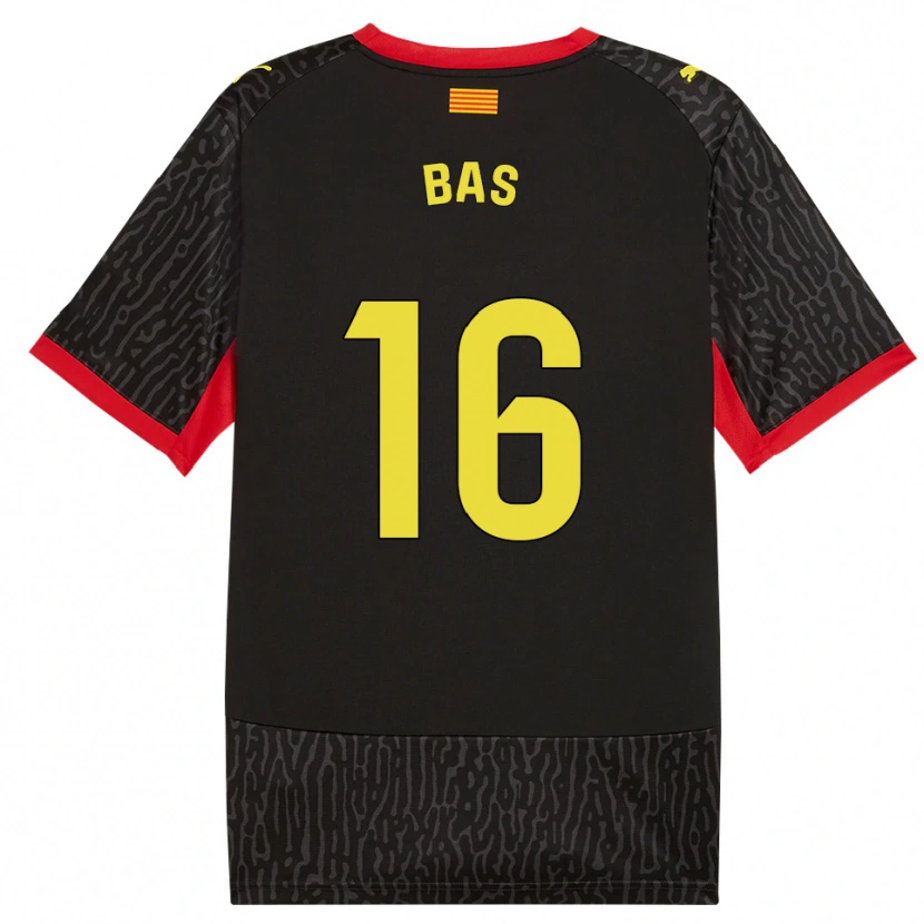Danxen Damen Jordi Bas #16 Schwarz Gelb Rot Auswärtstrikot Trikot 2026/27 T-Shirt Schweiz