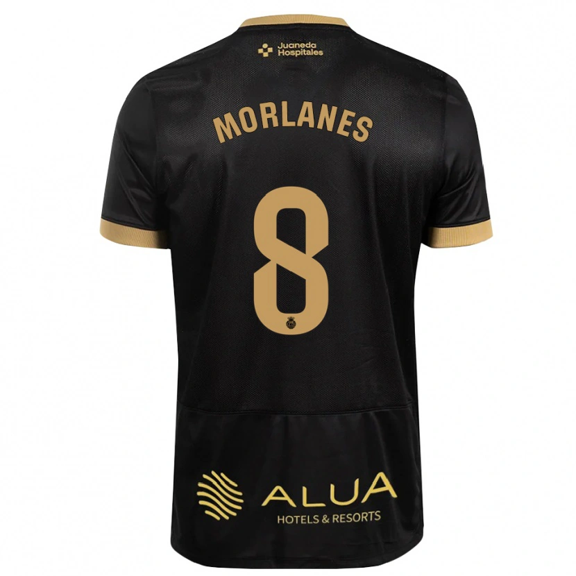 Danxen Damen Manu Morlanes #8 Schwarz Sandbraun Burly Wood Auswärtstrikot Trikot 2026/27 T-Shirt Schweiz