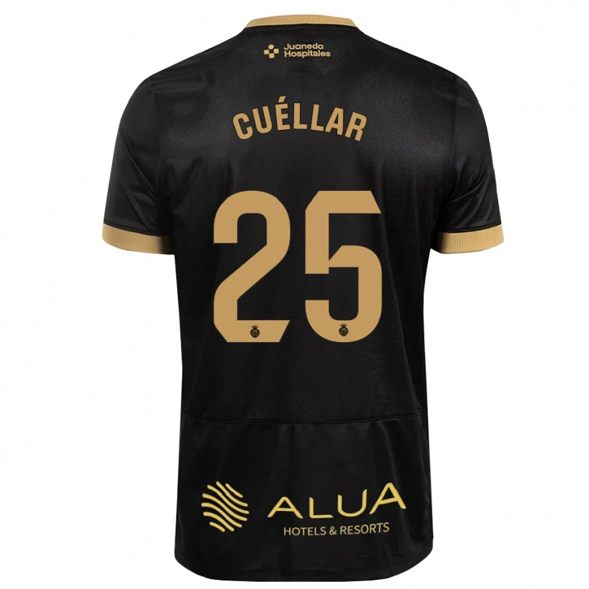 Danxen Damen Iván Cuéllar #25 Schwarz Sandbraun Burly Wood Auswärtstrikot Trikot 2026/27 T-Shirt Schweiz