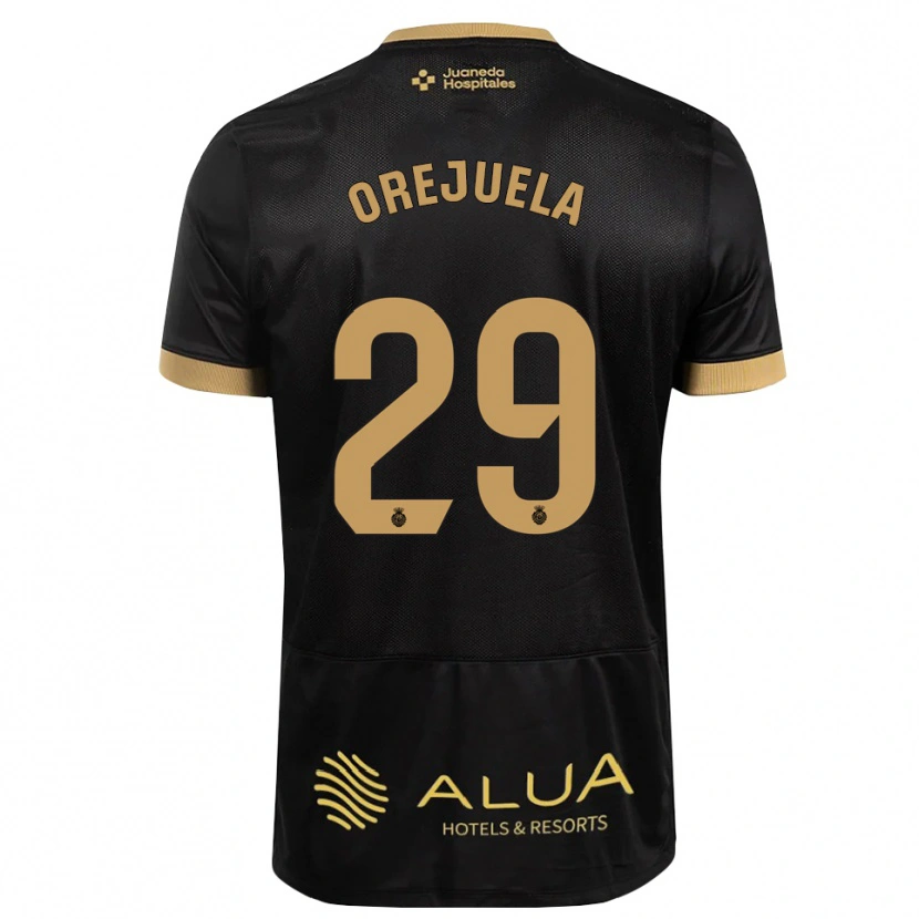 Danxen Damen Luis Orejuela #29 Schwarz Sandbraun Burly Wood Auswärtstrikot Trikot 2026/27 T-Shirt Schweiz