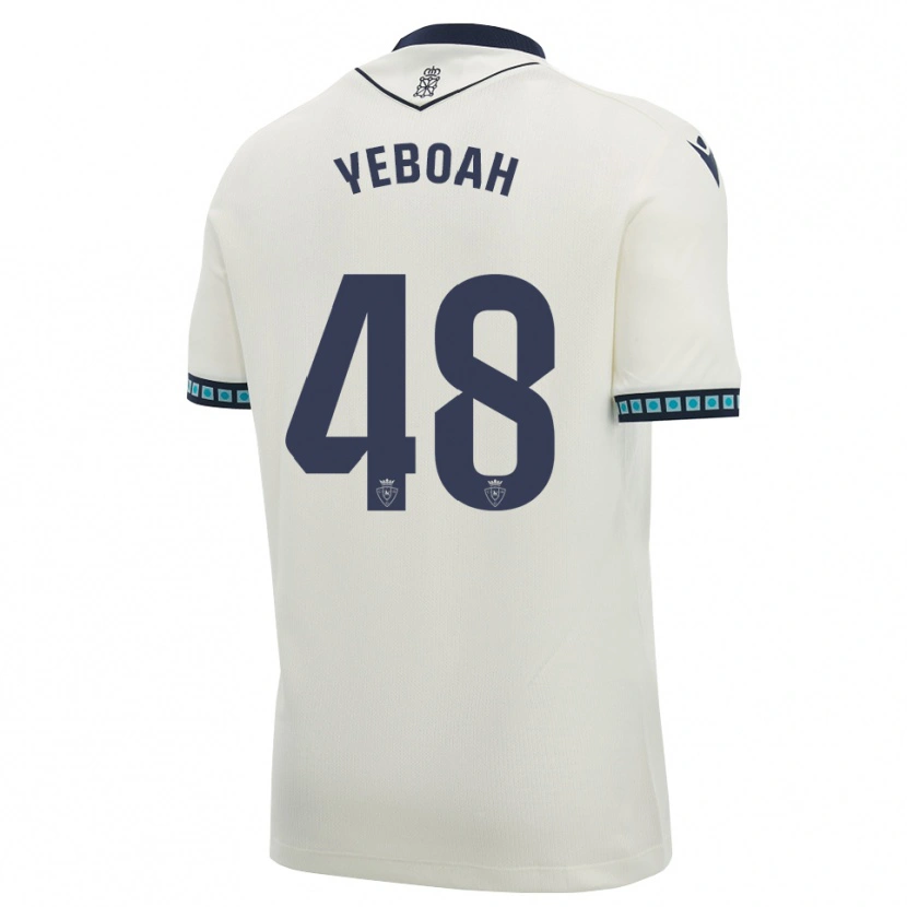 Danxen Damen Rockson Yeboah #48 Weiß Schwarz Hellblau Auswärtstrikot Trikot 2026/27 T-Shirt Schweiz