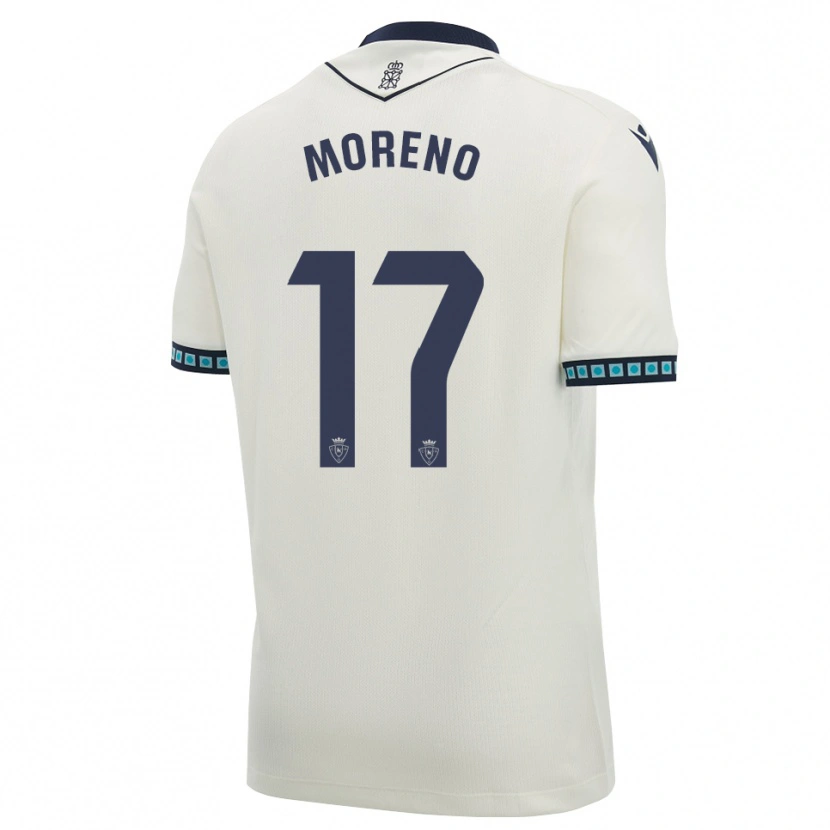 Danxen Damen Pablo Moreno #17 Weiß Schwarz Hellblau Auswärtstrikot Trikot 2026/27 T-Shirt Schweiz