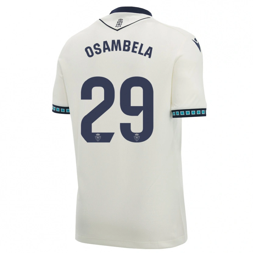 Danxen Damen Asier Osambela #29 Weiß Schwarz Hellblau Auswärtstrikot Trikot 2026/27 T-Shirt Schweiz