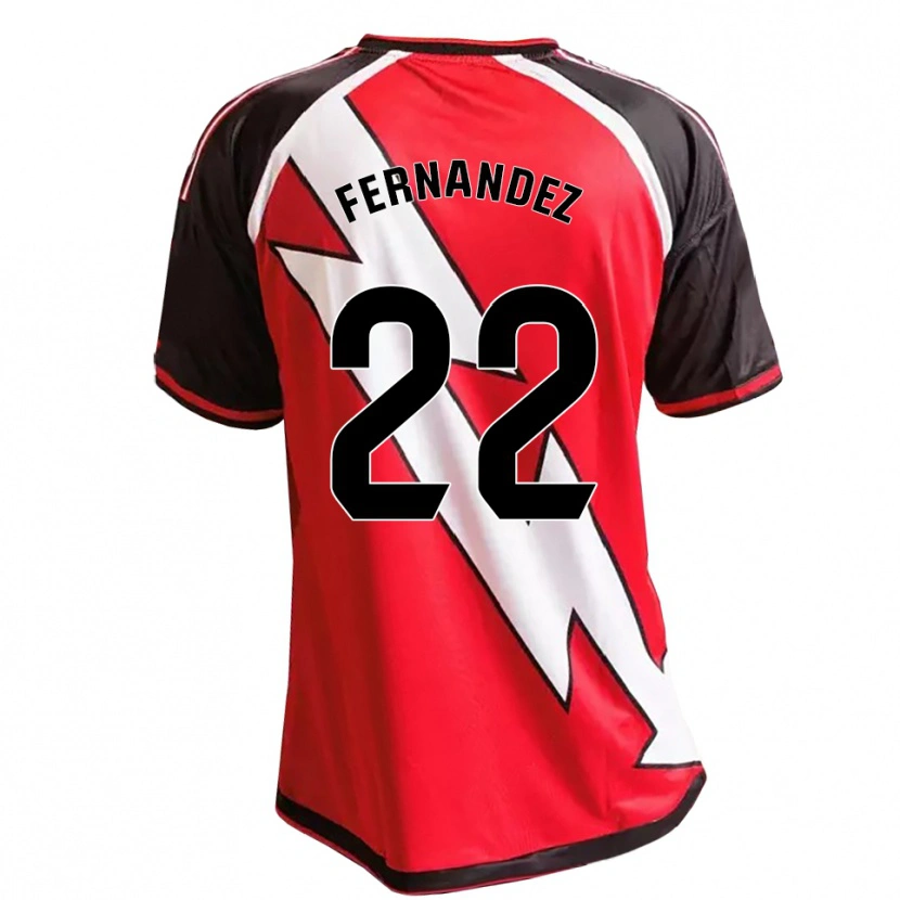Danxen Damen Pelayo Fernández #22 Rot Schwarz Weiß Auswärtstrikot Trikot 2026/27 T-Shirt Schweiz