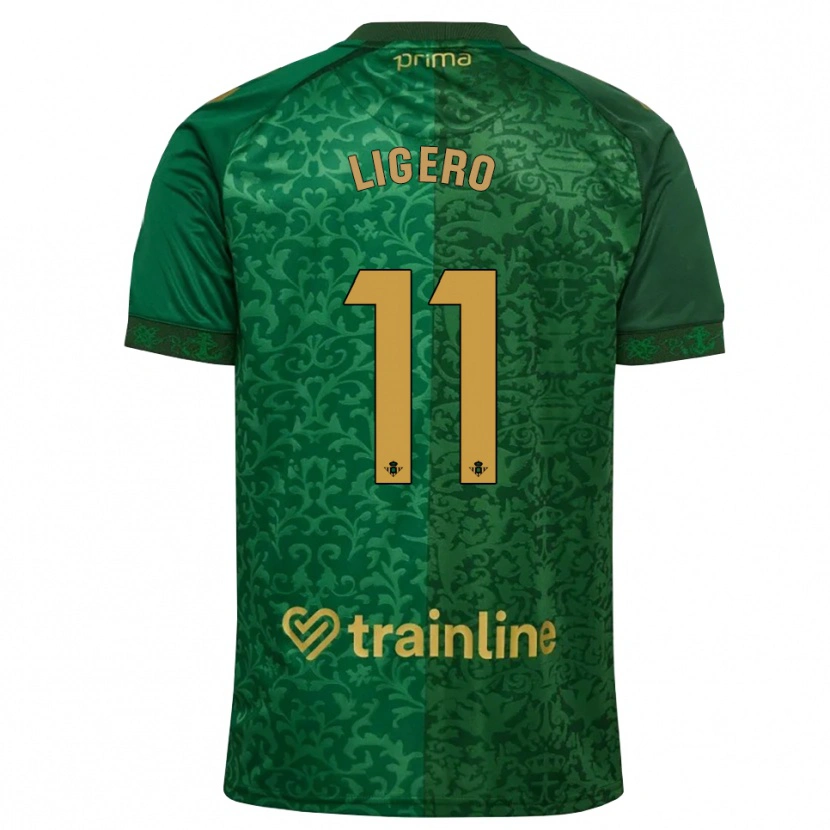 Danxen Damen Nuria Ligero #11 Waldgrün Dunkelgoldrute Auswärtstrikot Trikot 2026/27 T-Shirt Schweiz