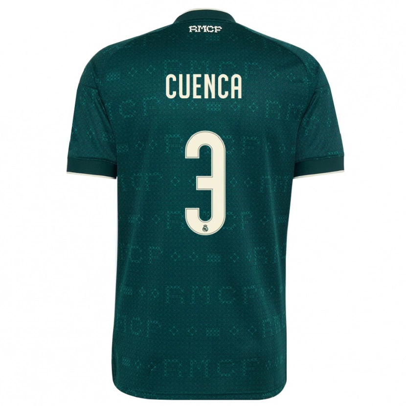 Danxen Damen David Cuenca #3 Dunkelgrauweiß Auswärtstrikot Trikot 2026/27 T-Shirt Schweiz