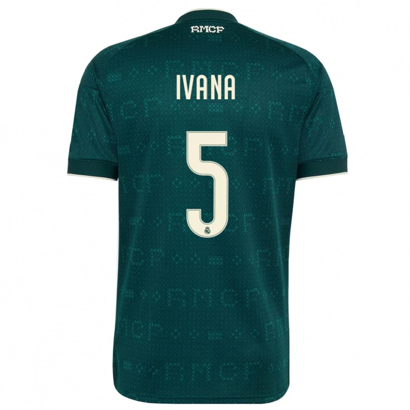 Danxen Damen Ivana Andres #5 Dunkelgrauweiß Auswärtstrikot Trikot 2026/27 T-Shirt Schweiz