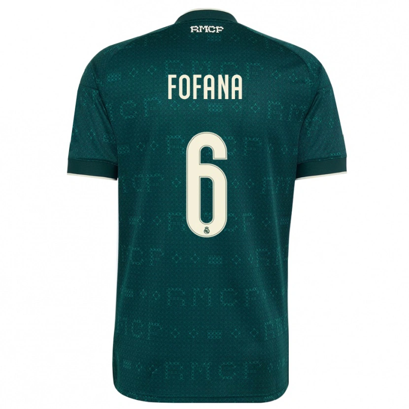 Danxen Damen Cherif Fofana #6 Dunkelgrauweiß Auswärtstrikot Trikot 2026/27 T-Shirt Schweiz