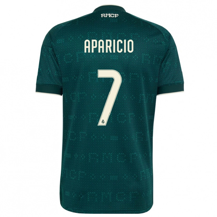 Danxen Damen Esteban Aparicio #7 Dunkelgrauweiß Auswärtstrikot Trikot 2026/27 T-Shirt Schweiz