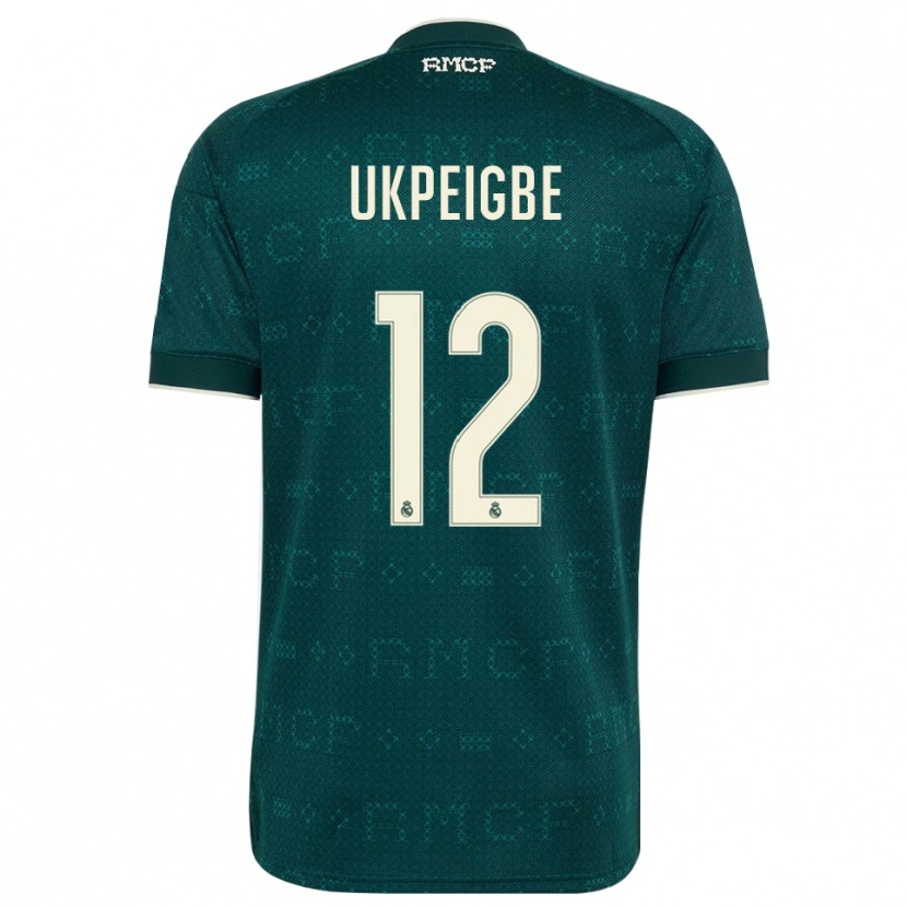 Danxen Damen Melvin Ukpeigbe #12 Dunkelgrauweiß Auswärtstrikot Trikot 2026/27 T-Shirt Schweiz