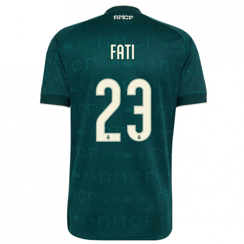 Danxen Damen Lamini Fati #23 Dunkelgrauweiß Auswärtstrikot Trikot 2026/27 T-Shirt Schweiz