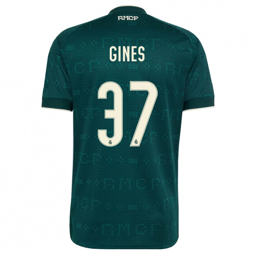 Danxen Damen Álvaro Ginés #37 Dunkelgrauweiß Auswärtstrikot Trikot 2026/27 T-Shirt Schweiz