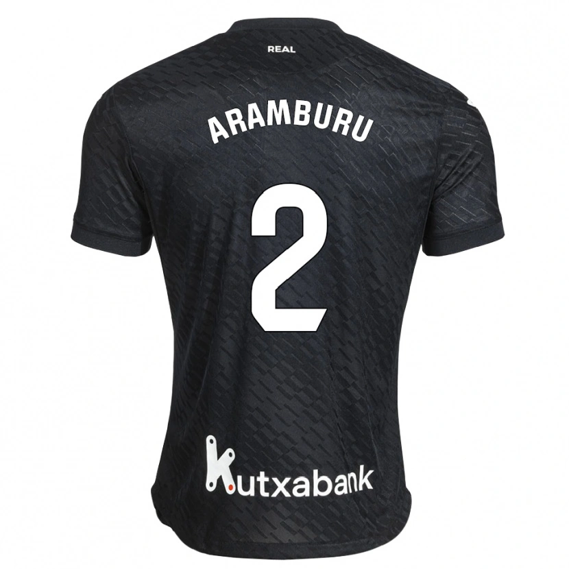 Danxen Damen Jon Aramburu #2 Schwarz Weiß Auswärtstrikot Trikot 2026/27 T-Shirt Schweiz