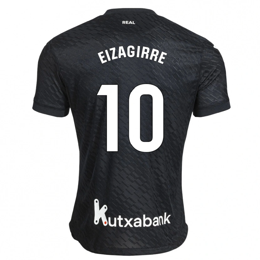 Danxen Damen Nerea Eizagirre Lasa #10 Schwarz Weiß Auswärtstrikot Trikot 2026/27 T-Shirt Schweiz