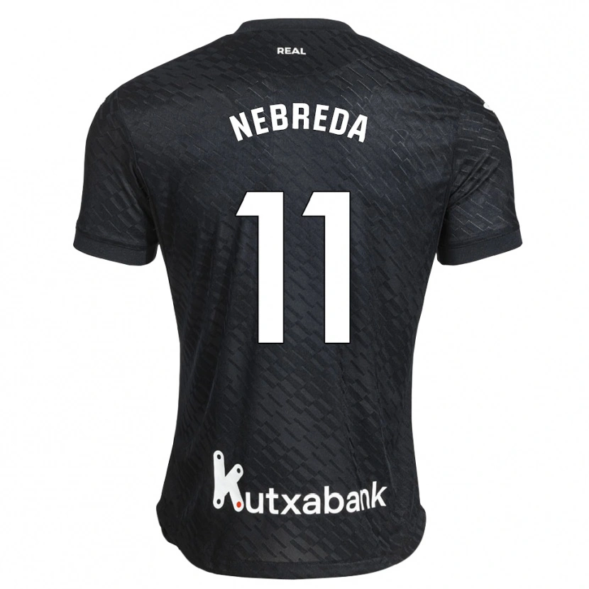 Danxen Damen Eloy Nebreda #11 Schwarz Weiß Auswärtstrikot Trikot 2026/27 T-Shirt Schweiz