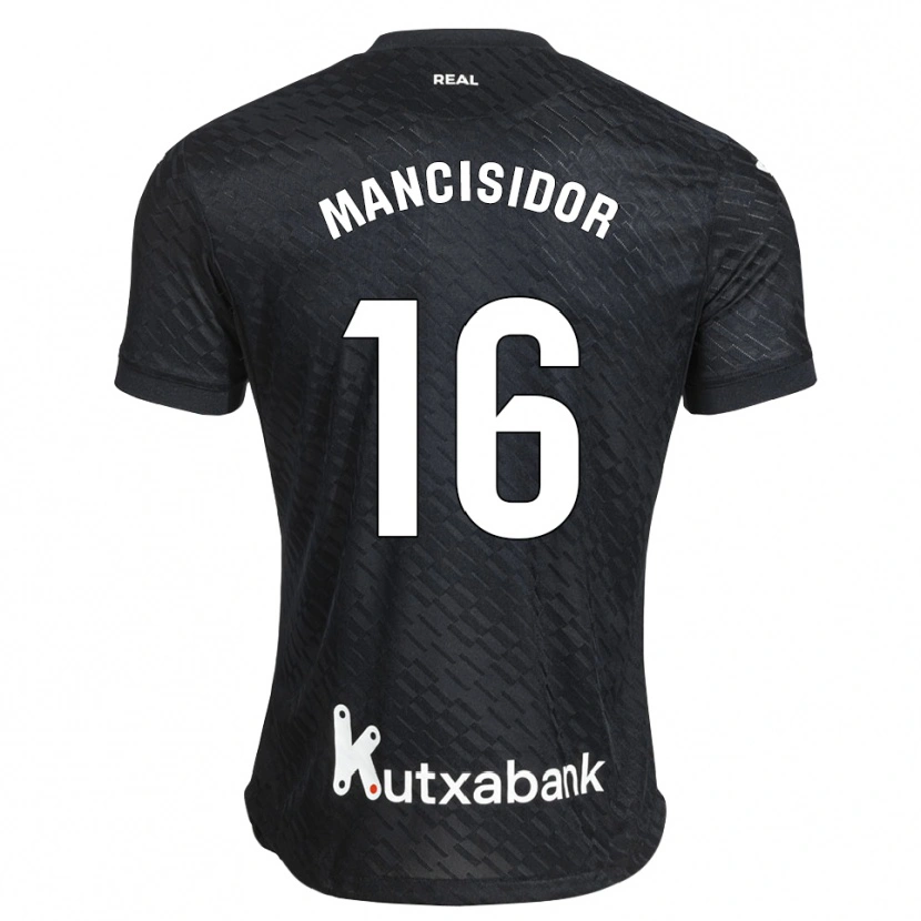 Danxen Damen Beñat Mancisidor #16 Schwarz Weiß Auswärtstrikot Trikot 2026/27 T-Shirt Schweiz