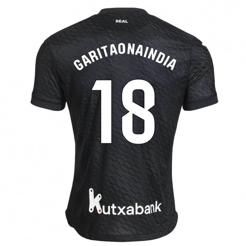 Danxen Damen Hodei Garitaonaindia #18 Schwarz Weiß Auswärtstrikot Trikot 2026/27 T-Shirt Schweiz
