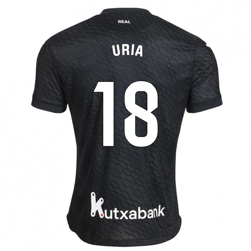 Danxen Damen Mirari Uria Gabilondo #18 Schwarz Weiß Auswärtstrikot Trikot 2026/27 T-Shirt Schweiz