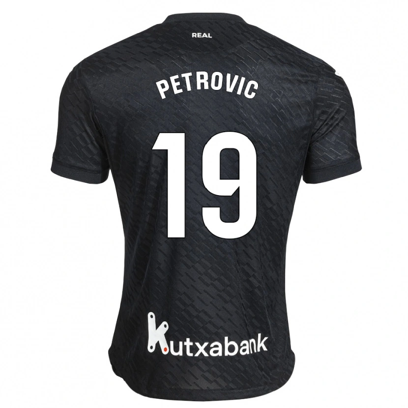 Danxen Damen Luka Petrovic #19 Schwarz Weiß Auswärtstrikot Trikot 2026/27 T-Shirt Schweiz