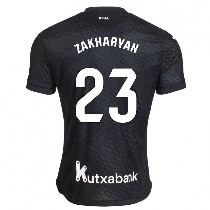 Danxen Damen Arsen Zakharyan #23 Schwarz Weiß Auswärtstrikot Trikot 2026/27 T-Shirt Schweiz