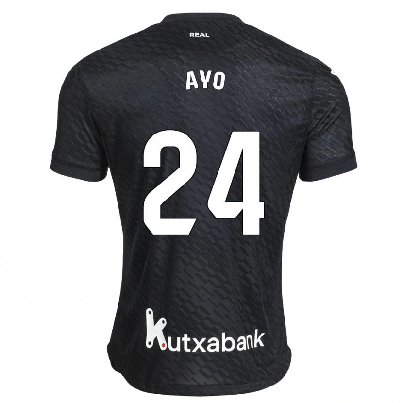Danxen Damen Unax Ayo #24 Schwarz Weiß Auswärtstrikot Trikot 2026/27 T-Shirt Schweiz