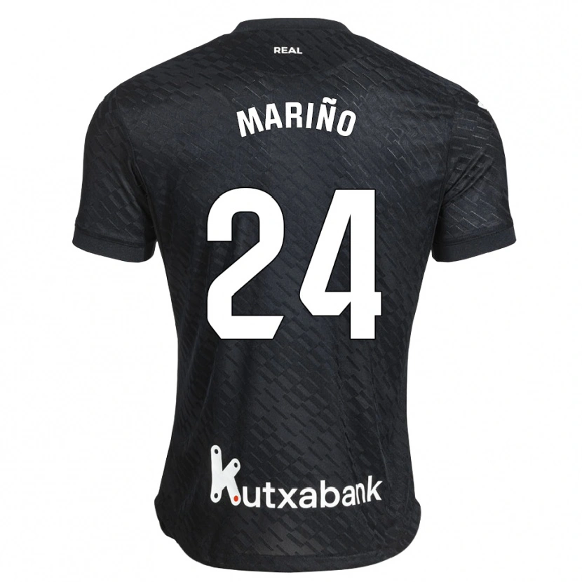 Danxen Damen Omar Mariño #24 Schwarz Weiß Auswärtstrikot Trikot 2026/27 T-Shirt Schweiz