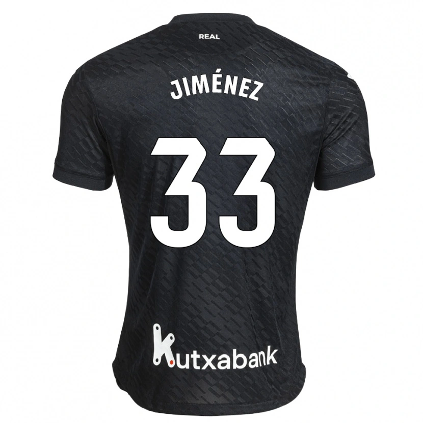 Danxen Damen Javier Jiménez #33 Schwarz Weiß Auswärtstrikot Trikot 2026/27 T-Shirt Schweiz