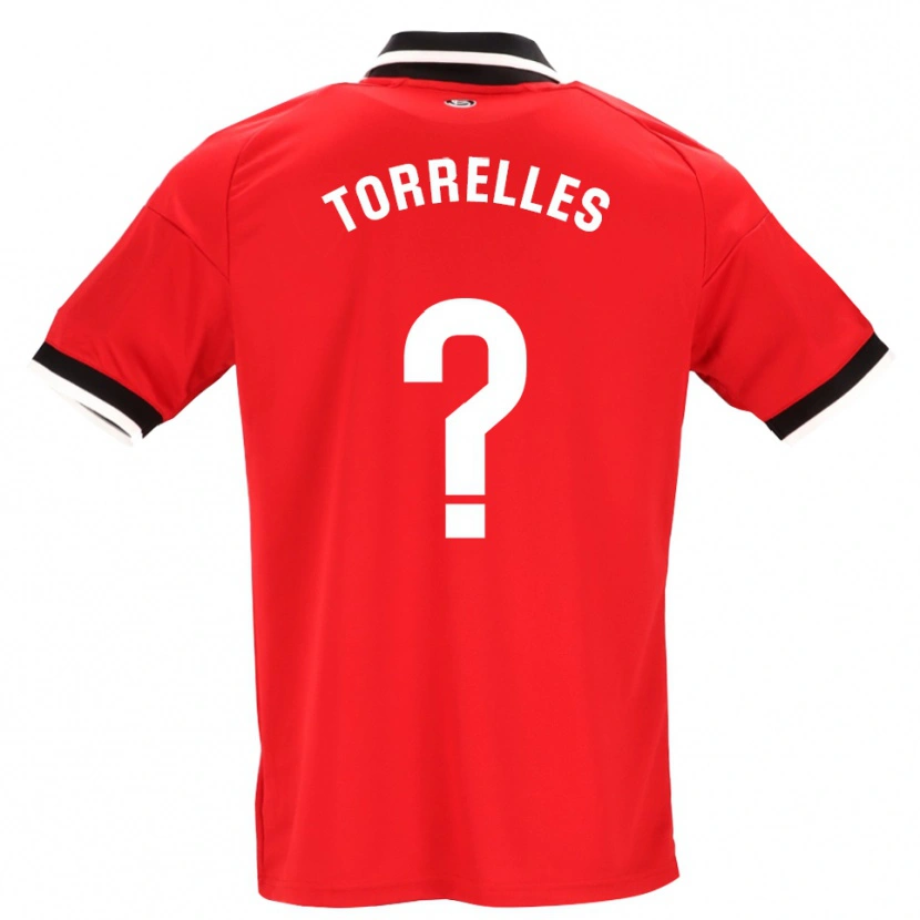Danxen Damen Genís Torrelles #0 Schwarz Weiß Rot Auswärtstrikot Trikot 2026/27 T-Shirt Schweiz