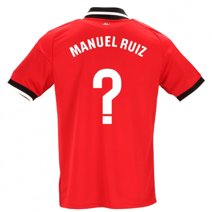 Danxen Damen José Manuel Ruiz #0 Schwarz Weiß Rot Auswärtstrikot Trikot 2026/27 T-Shirt Schweiz
