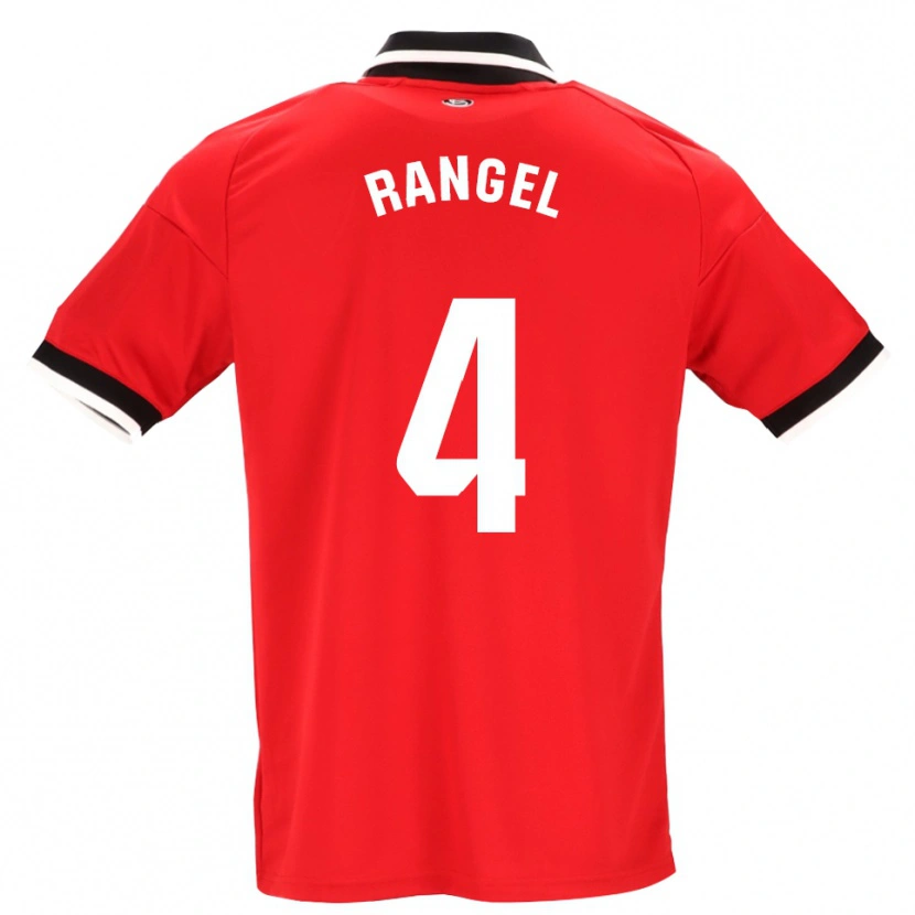 Danxen Damen Héctor Rangel #4 Schwarz Weiß Rot Auswärtstrikot Trikot 2026/27 T-Shirt Schweiz