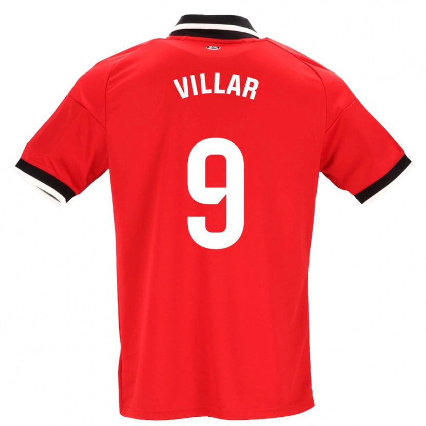 Danxen Damen Iker Villar #9 Schwarz Weiß Rot Auswärtstrikot Trikot 2026/27 T-Shirt Schweiz