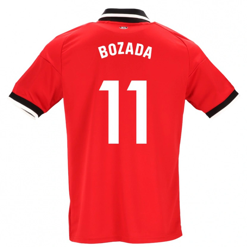 Danxen Damen José Antonio Bozada #11 Schwarz Weiß Rot Auswärtstrikot Trikot 2026/27 T-Shirt Schweiz