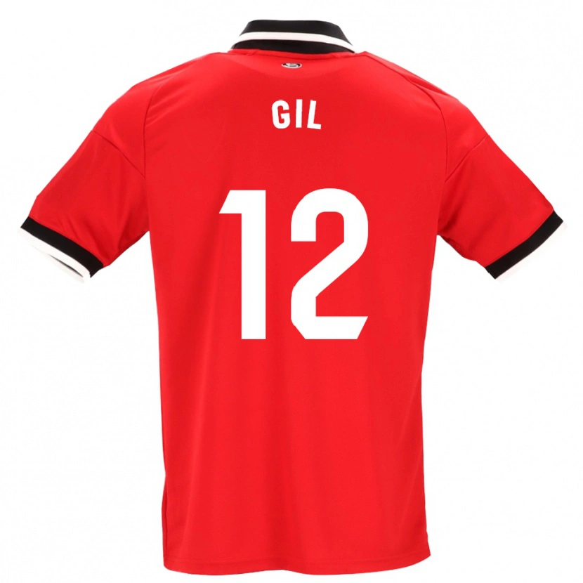 Danxen Damen Dani Gil #12 Schwarz Weiß Rot Auswärtstrikot Trikot 2026/27 T-Shirt Schweiz