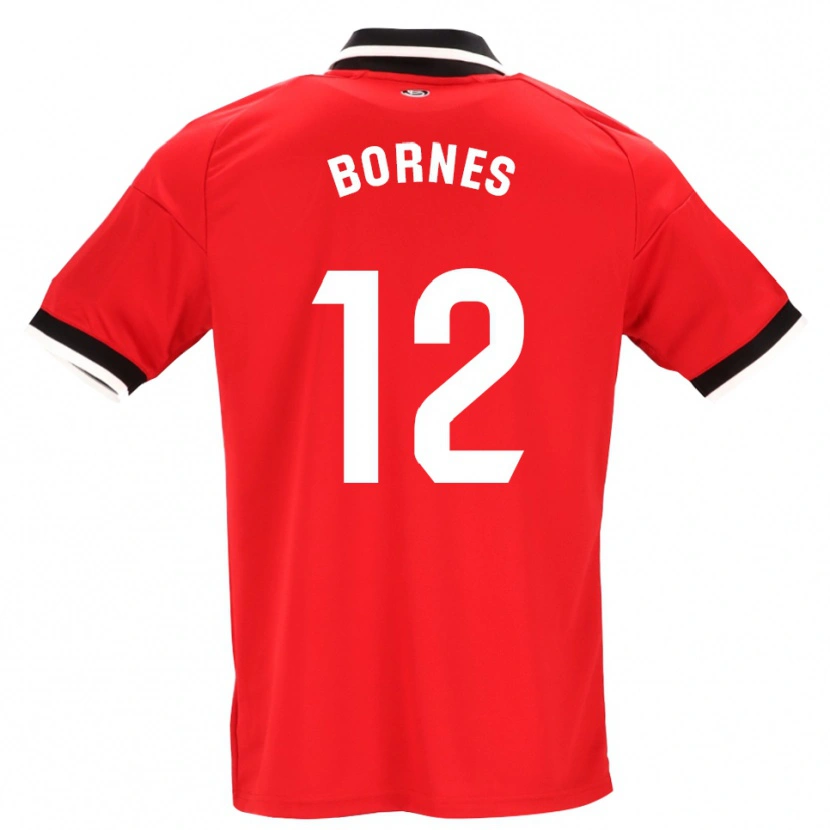 Danxen Damen Pedro Bornes #12 Schwarz Weiß Rot Auswärtstrikot Trikot 2026/27 T-Shirt Schweiz