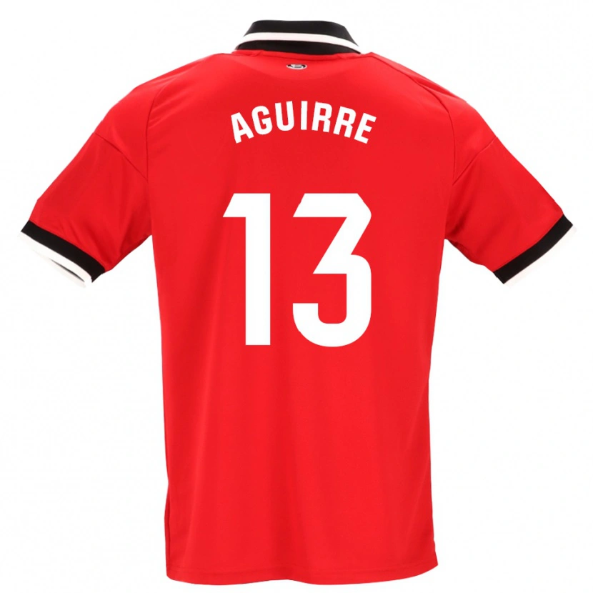 Danxen Damen Yolanda Aguirre #13 Schwarz Weiß Rot Auswärtstrikot Trikot 2026/27 T-Shirt Schweiz