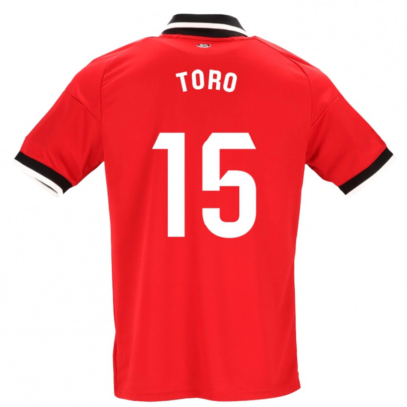 Danxen Damen Juanan Toro #15 Schwarz Weiß Rot Auswärtstrikot Trikot 2026/27 T-Shirt Schweiz