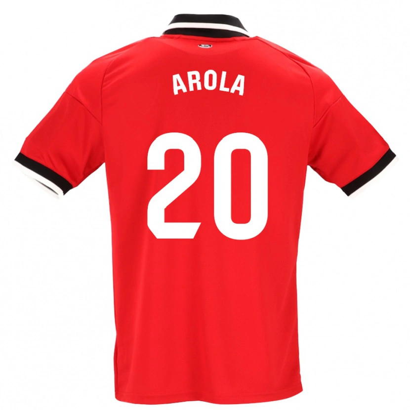Danxen Damen Arola Aparicio Gili #20 Schwarz Weiß Rot Auswärtstrikot Trikot 2026/27 T-Shirt Schweiz