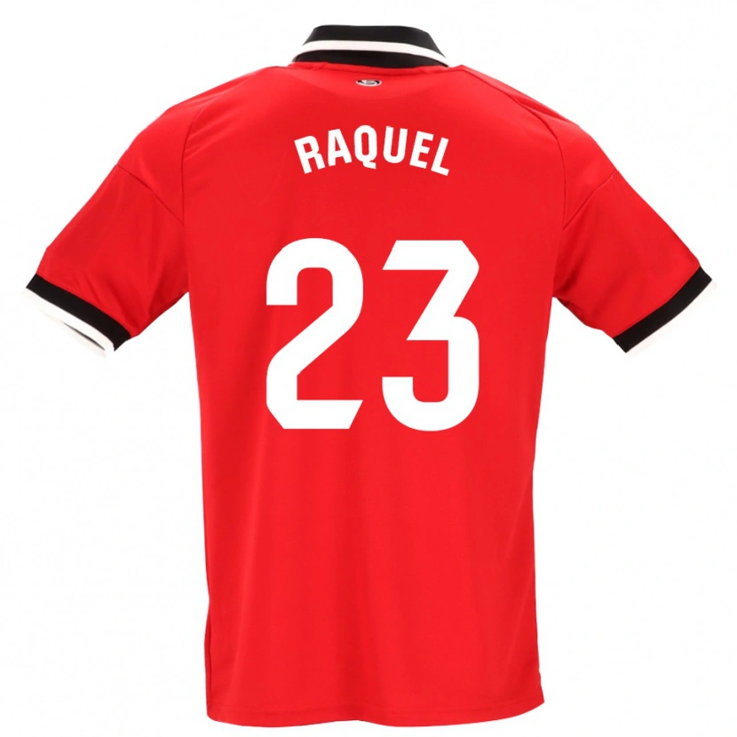 Danxen Damen Raquel Morcillo #23 Schwarz Weiß Rot Auswärtstrikot Trikot 2026/27 T-Shirt Schweiz