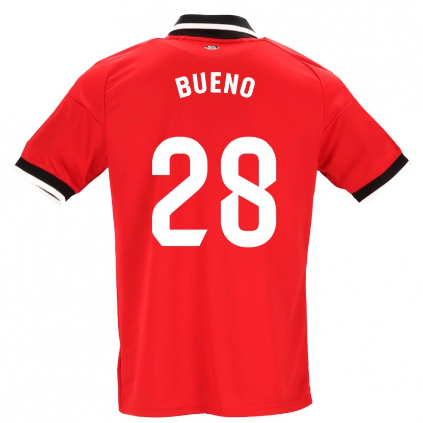 Danxen Damen Manu Bueno #28 Schwarz Weiß Rot Auswärtstrikot Trikot 2026/27 T-Shirt Schweiz