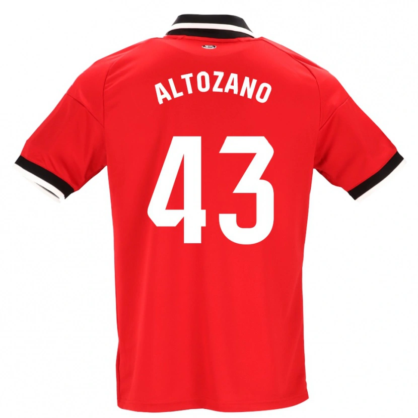 Danxen Damen Edu Altozano #43 Schwarz Weiß Rot Auswärtstrikot Trikot 2026/27 T-Shirt Schweiz